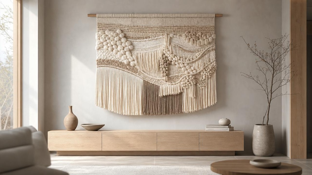 Weaving Art for Modern Interiors: What Makes a Piece Feel Premium