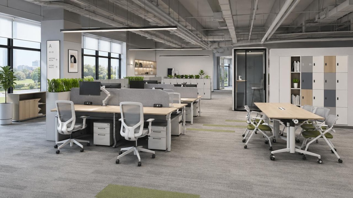 Modern Office Furniture Choices That Affect Space Planning