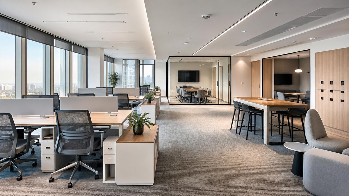 Hybrid office setups: what actually saves space and cost?