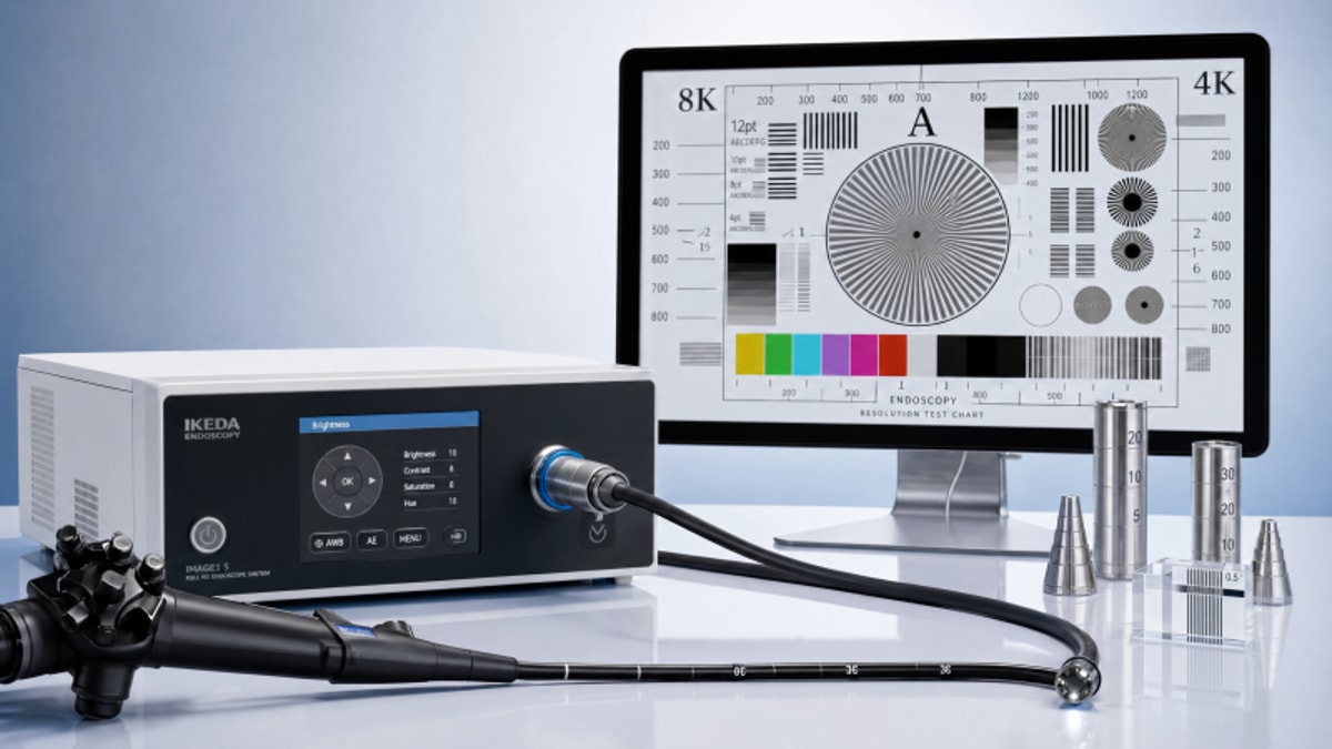 Endoscope Image Resolution Benchmark: What Actually Matters