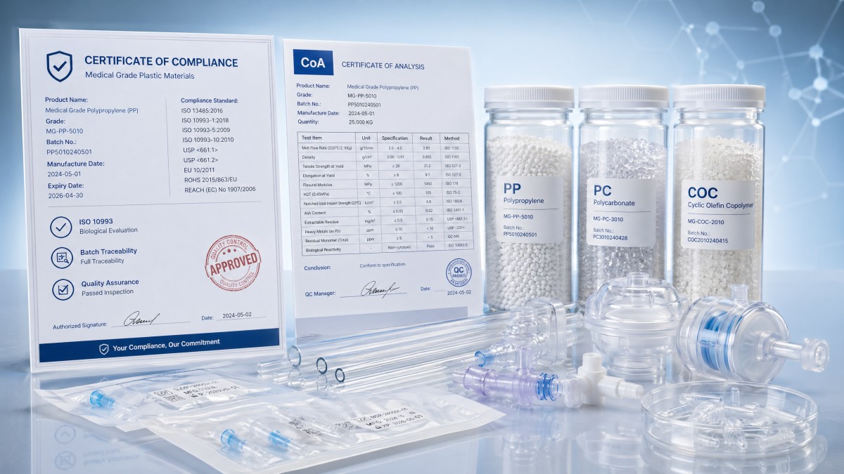 Medical Grade Plastic Certificates: Which Documents Matter Most