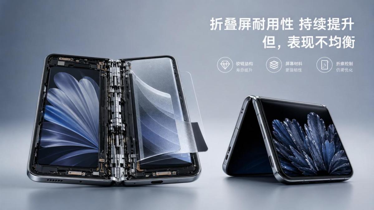 Foldable screen durability is improving, but not evenly