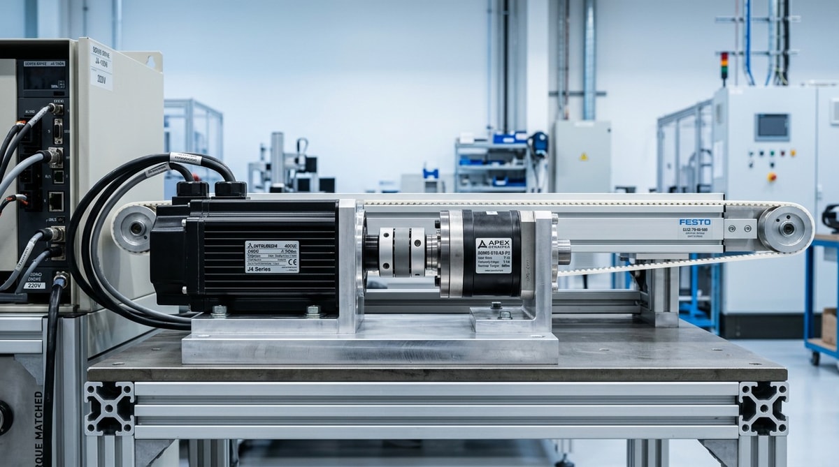 Servo motor torque-speed curves: where sizing errors start