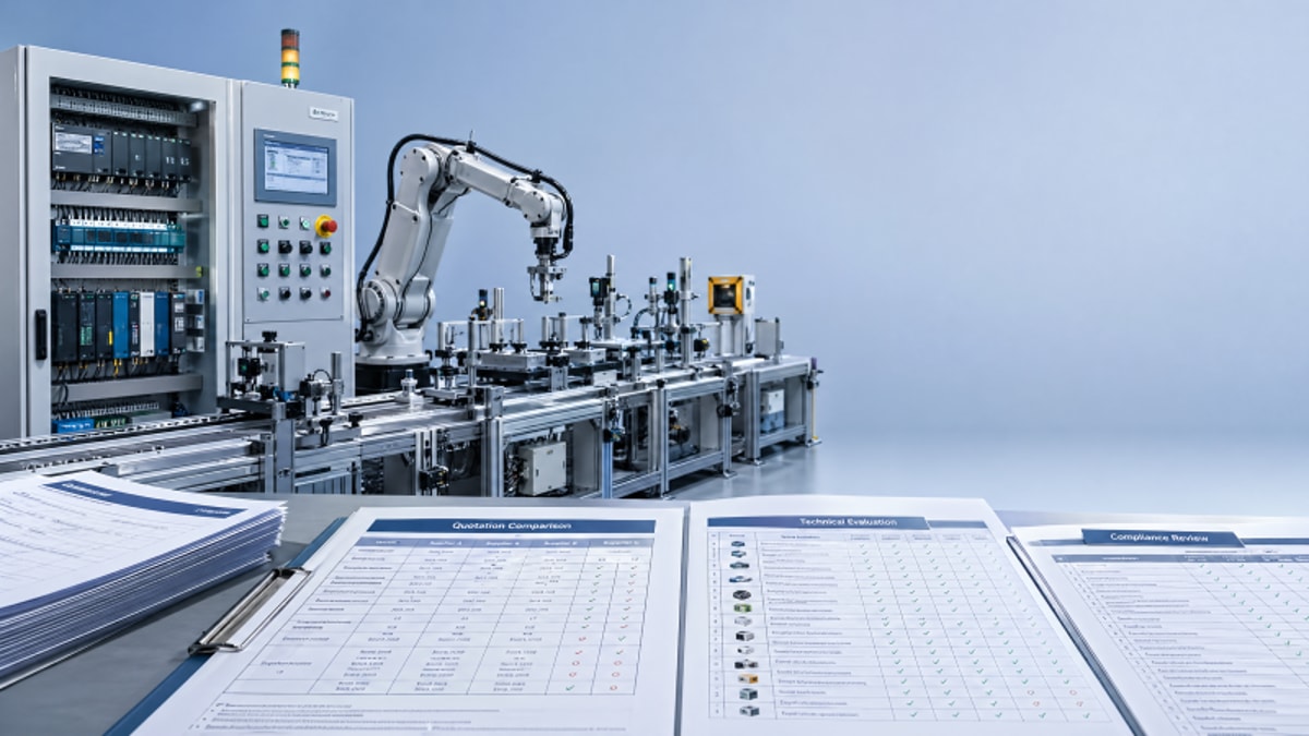 How to compare automation engineering quotation offers fairly?