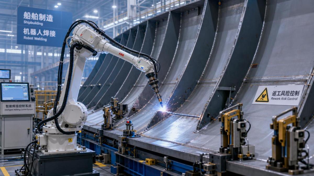 Shipbuilding robotic welder OEM: what causes rework later?