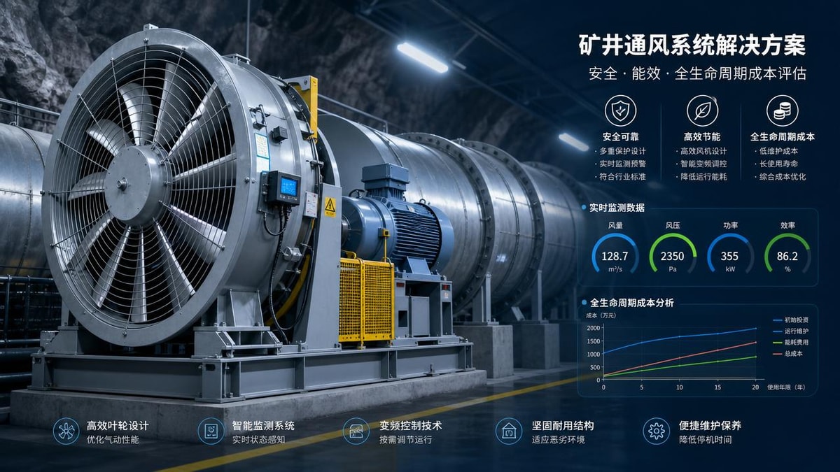 How to Compare a Mine Ventilation Fan Supplier Without Overlooking Safety and Lifecycle Costs