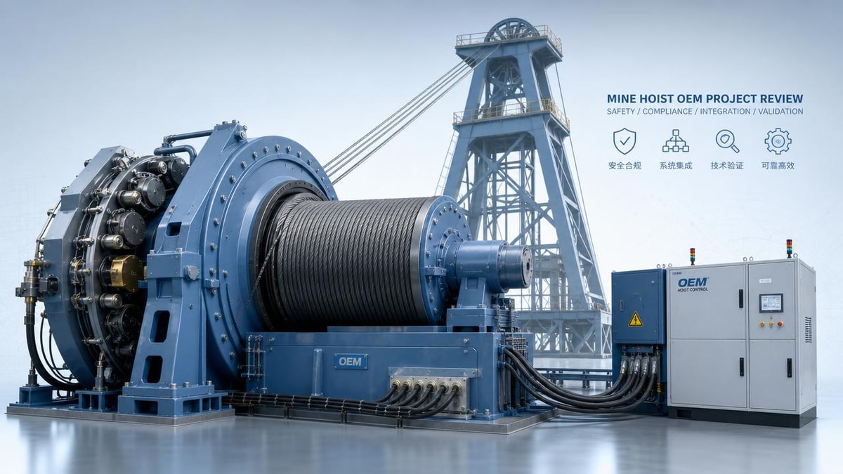 What to Confirm Before Starting a Mine Hoist OEM Project