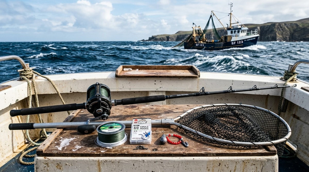 Fishing gear choices that reduce catch loss in rough water