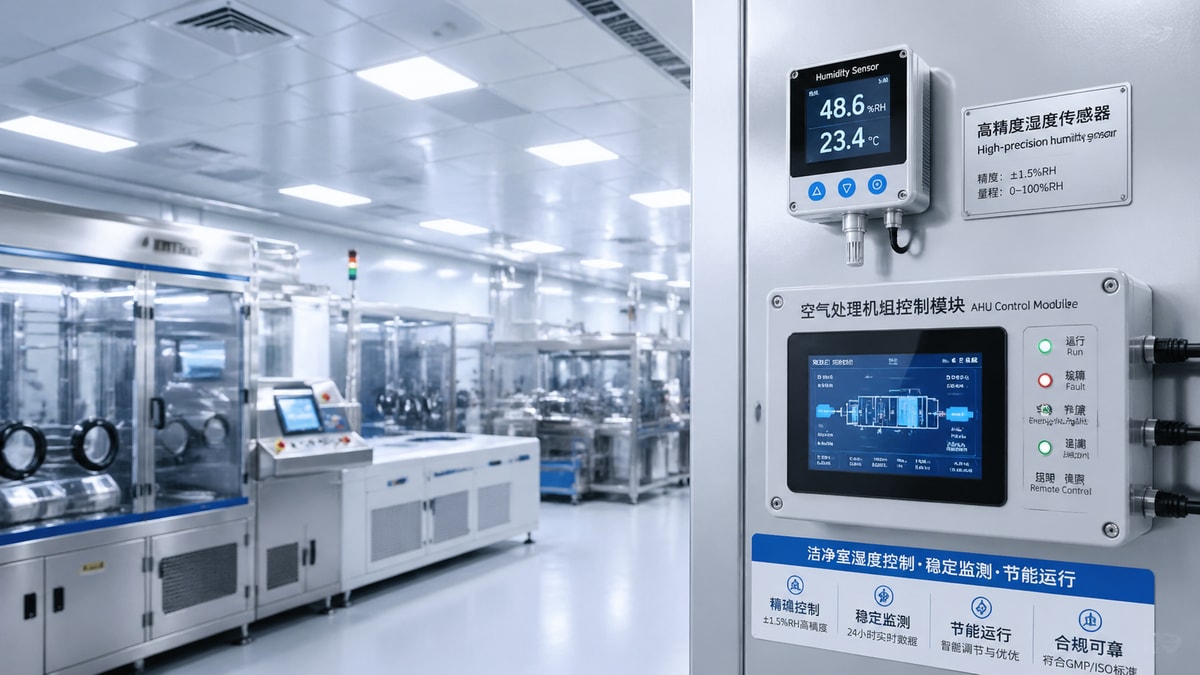 How tight should cleanroom humidity control precision really be?