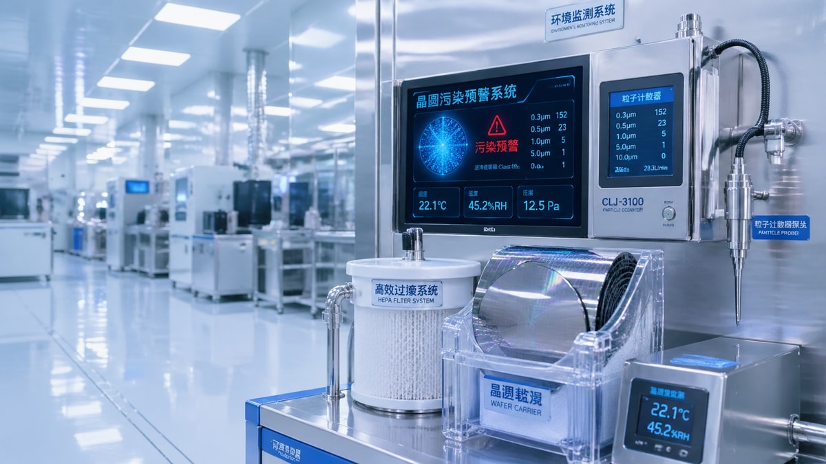 Wafer contamination control data can reveal problems before SPC does