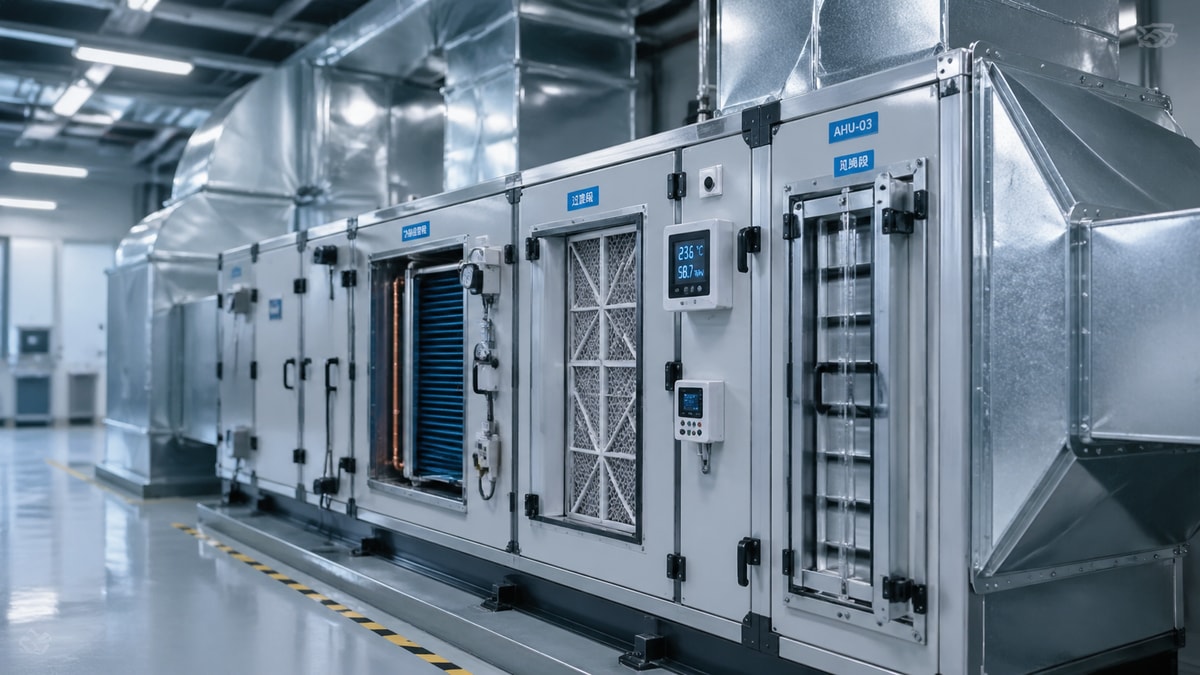AHU cooling capacity and airflow rarely match real summer loads
