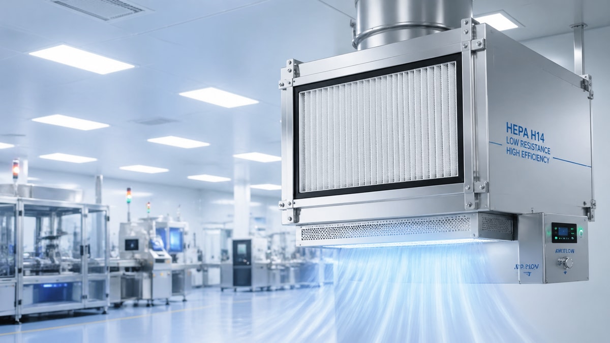 Next-gen HEPA filtration news is all about lower pressure drop
