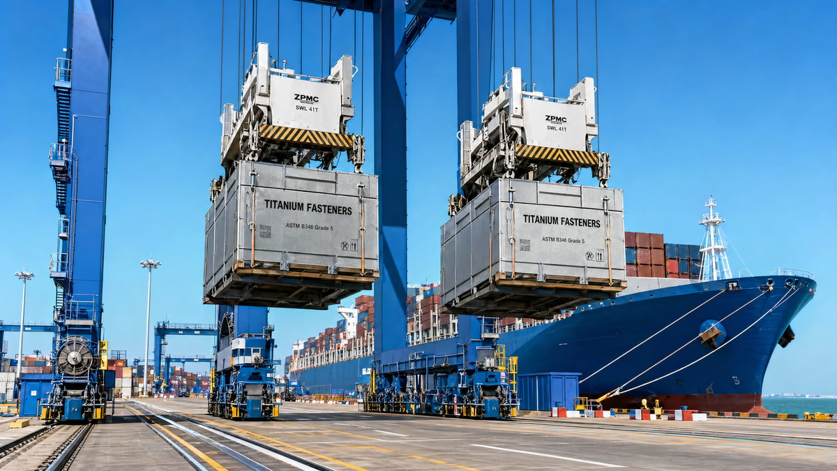 Yangtze River Delta Ports Launch Green Channel for Titanium Fasteners