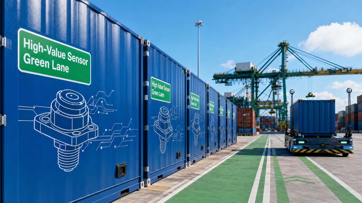 PSA Launches High-Value Sensor Green Lane in Singapore