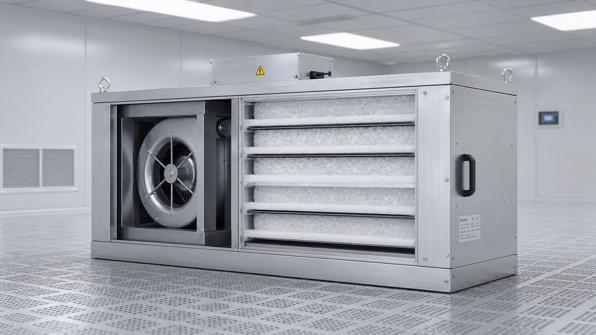 TUV Rheinland Updates FFU Energy Certification with Nano-Filter Lifetime Testing
