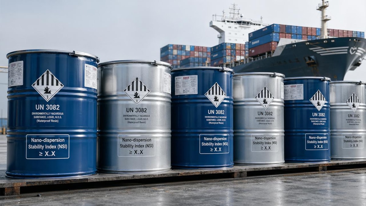 IMO IMDG Code Amendment 42-24 Effective: UN 3082 Waterproofing Resins Require NSI Labeling