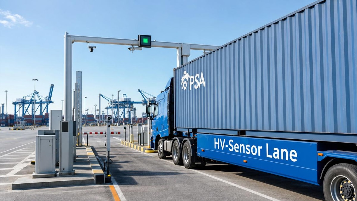 PSA Jurong Island Port Launches HV-Sensor Lane for MEMS Pressure Sensors