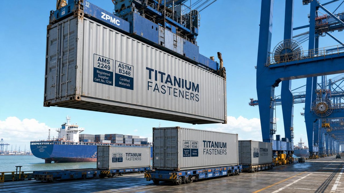 Yangtze River Delta Ports Launch Green Channel for Titanium Fasteners
