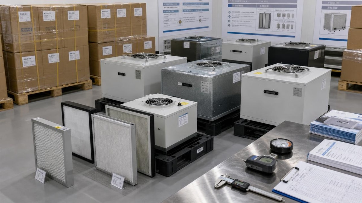How to compare FFU fan filter unit wholesale quotes