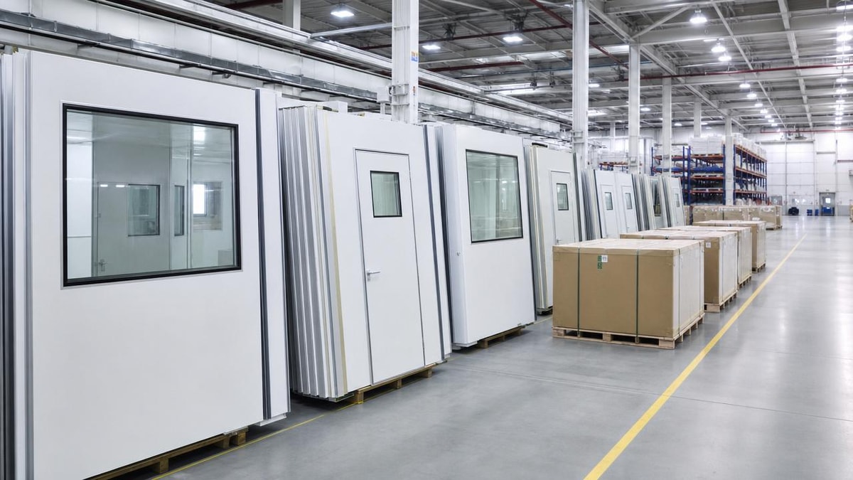 Why cleanroom modular wall supplier lead times vary so much