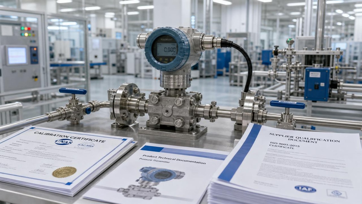 Industrial pressure transmitter supplier red flags before install