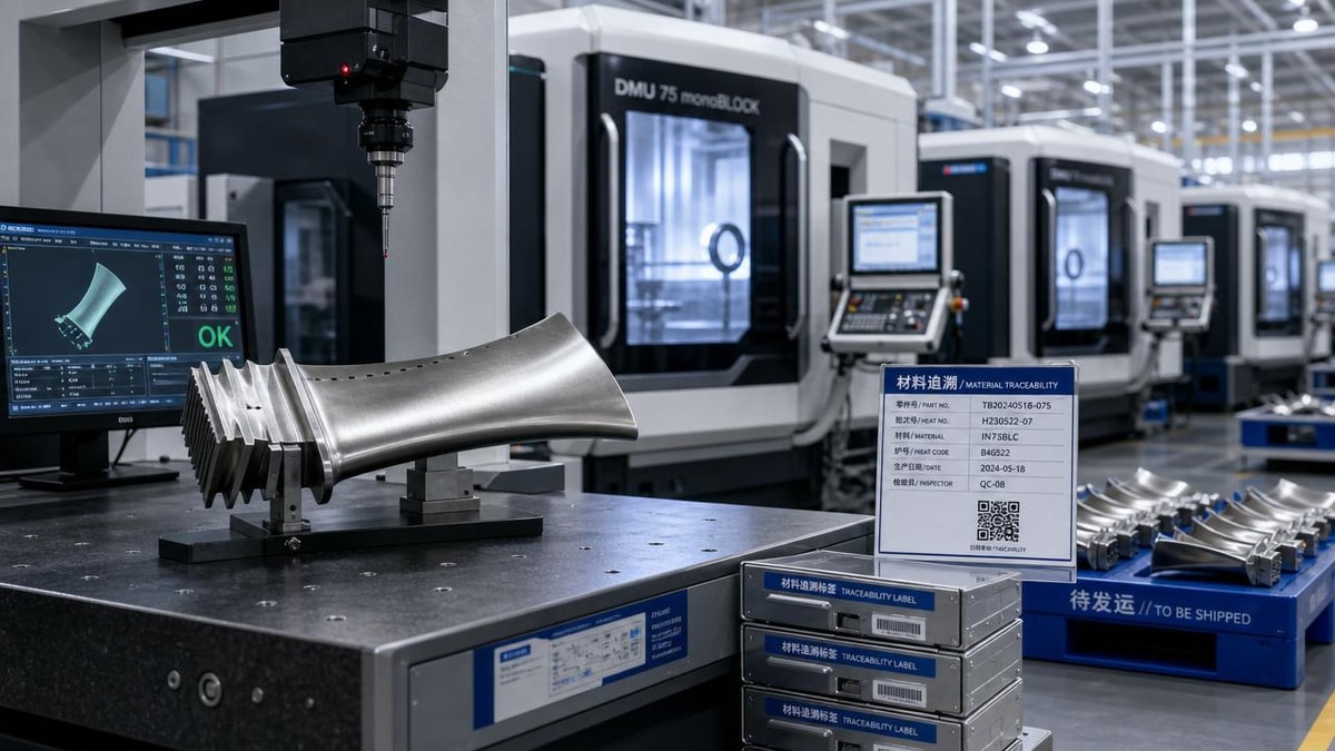 What makes one aircraft turbine blade factory more reliable