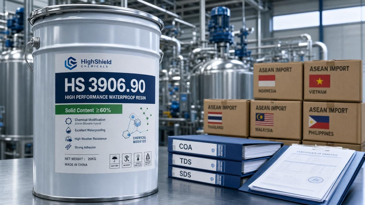 RCEP Round 3 Origin Rules Take Effect: Waterproofing Resins Tariffs Cut for ASEAN
