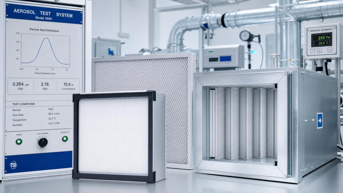 MPPS vs rated efficiency: what HEPA filter data can miss