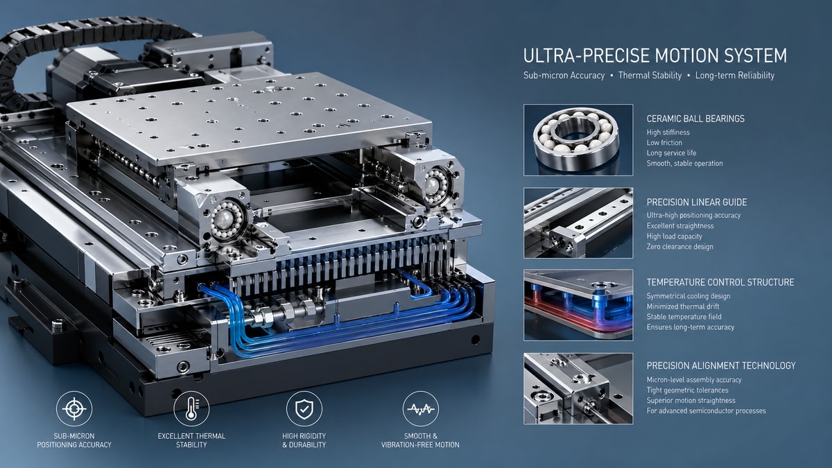Why Sub-micron Bearings Manufacturers Focus on Thermal Drift First