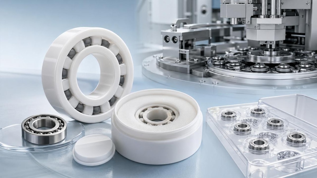 Ceramic Bearings Manufacturer Checklist: What Matters for Cleanroom Performance