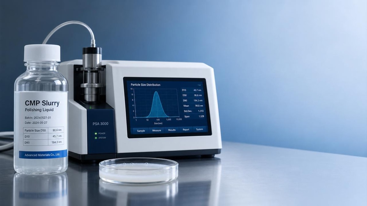 CMP Slurry Particle Size Distribution: Key Checks Before Supplier Approval