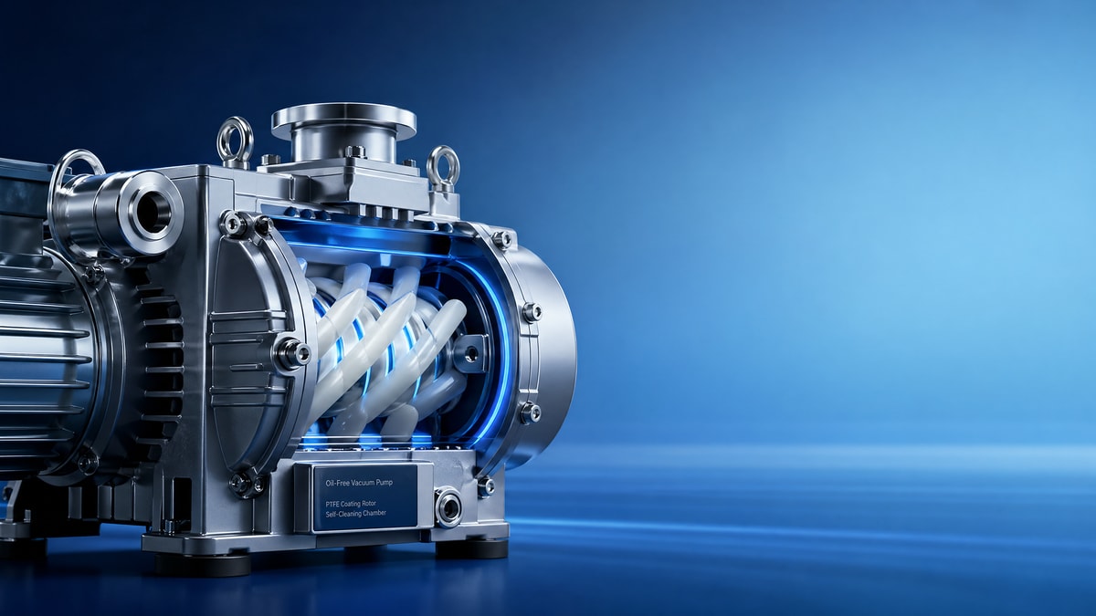 Oil-Free Vacuum Pumps: 3 Key Innovations Reducing Maintenance Costs