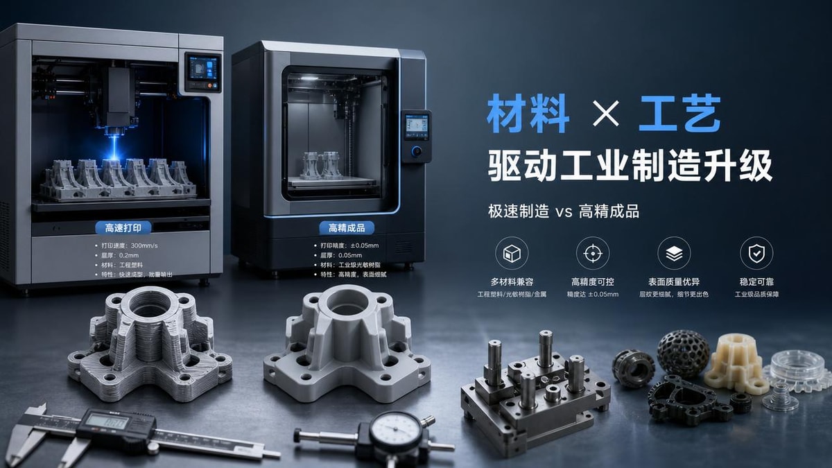 3D Printing Comparison: Where Speed and Accuracy Diverge
