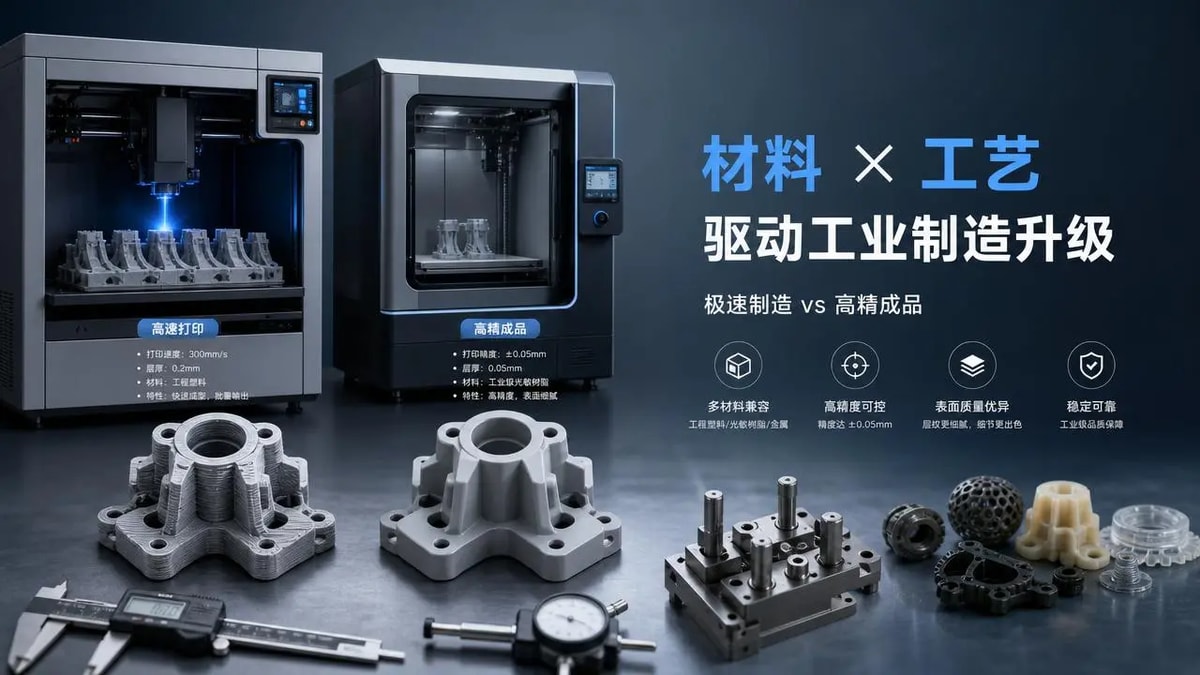 3D Printing Comparison: Where Speed and Accuracy Diverge