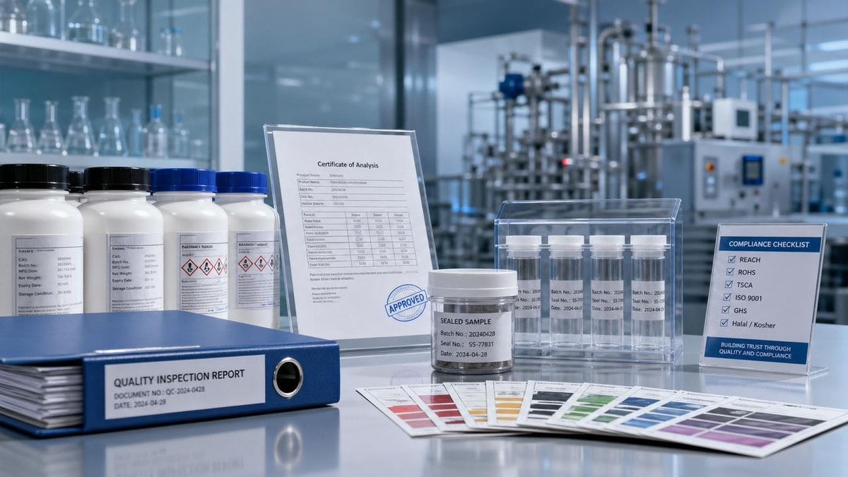How to Evaluate Fine Chemicals Suppliers Without Missing Compliance Risks
