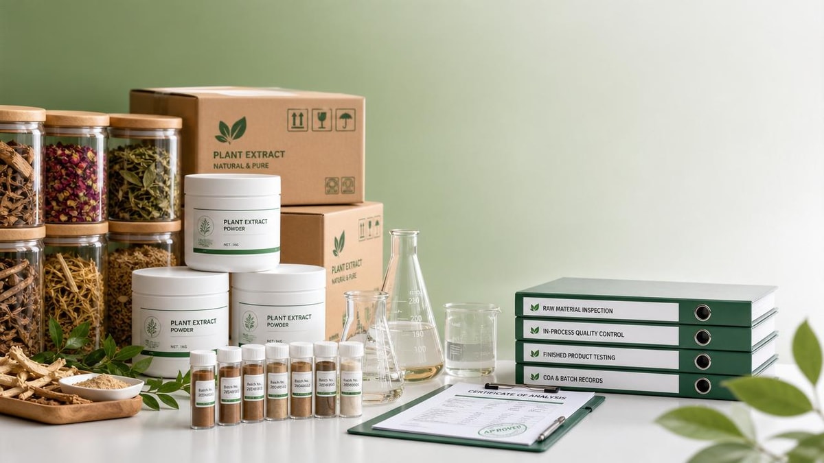 How to Source Organic Plant Extracts Bulk Without Quality Drift