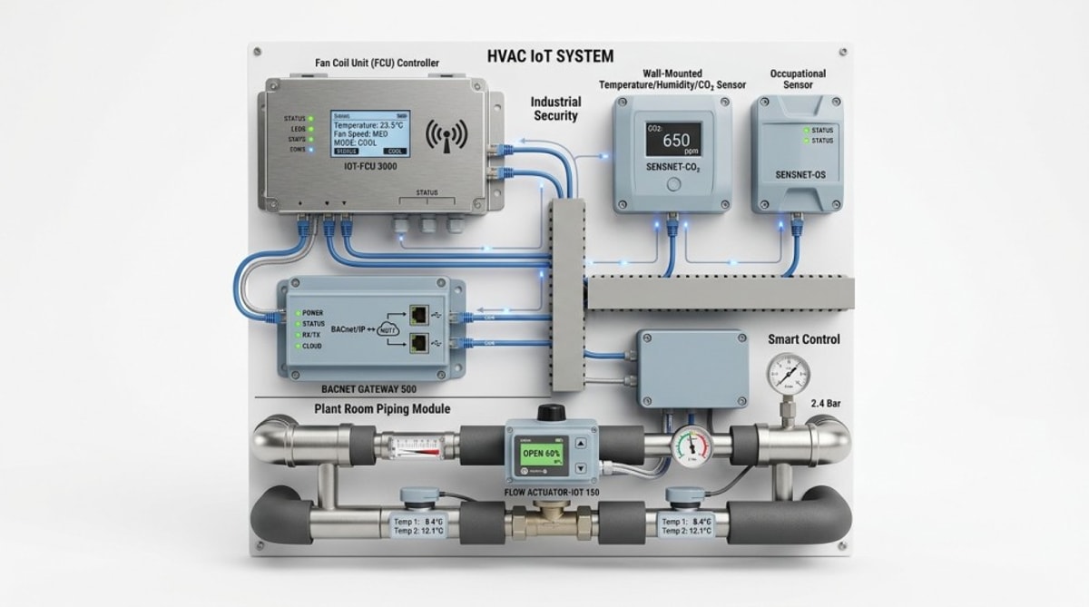 Industrial Security Gaps in HVAC IoT Systems