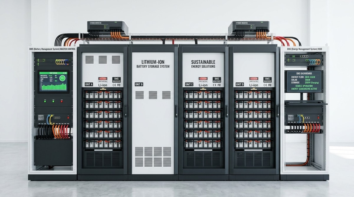 How BMS and EMS improve sustainable energy safety