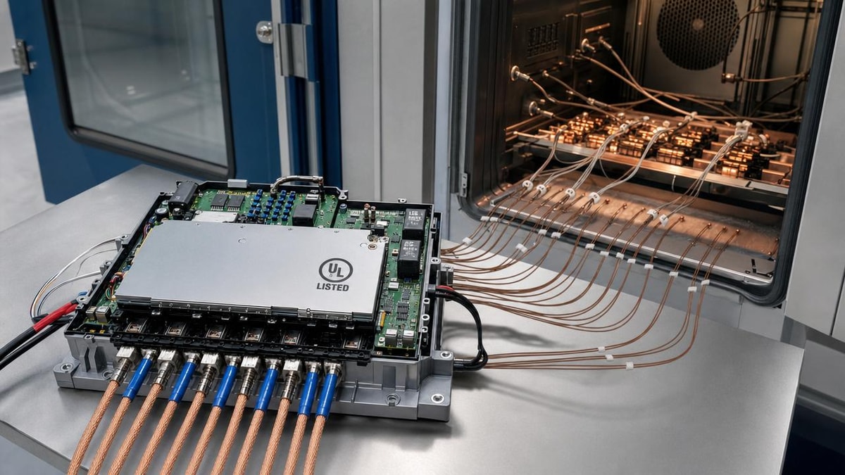 UL 9540A Ed.4 Updates: 85°C Thermal Runaway Propagation Testing for EV BMS/EMS