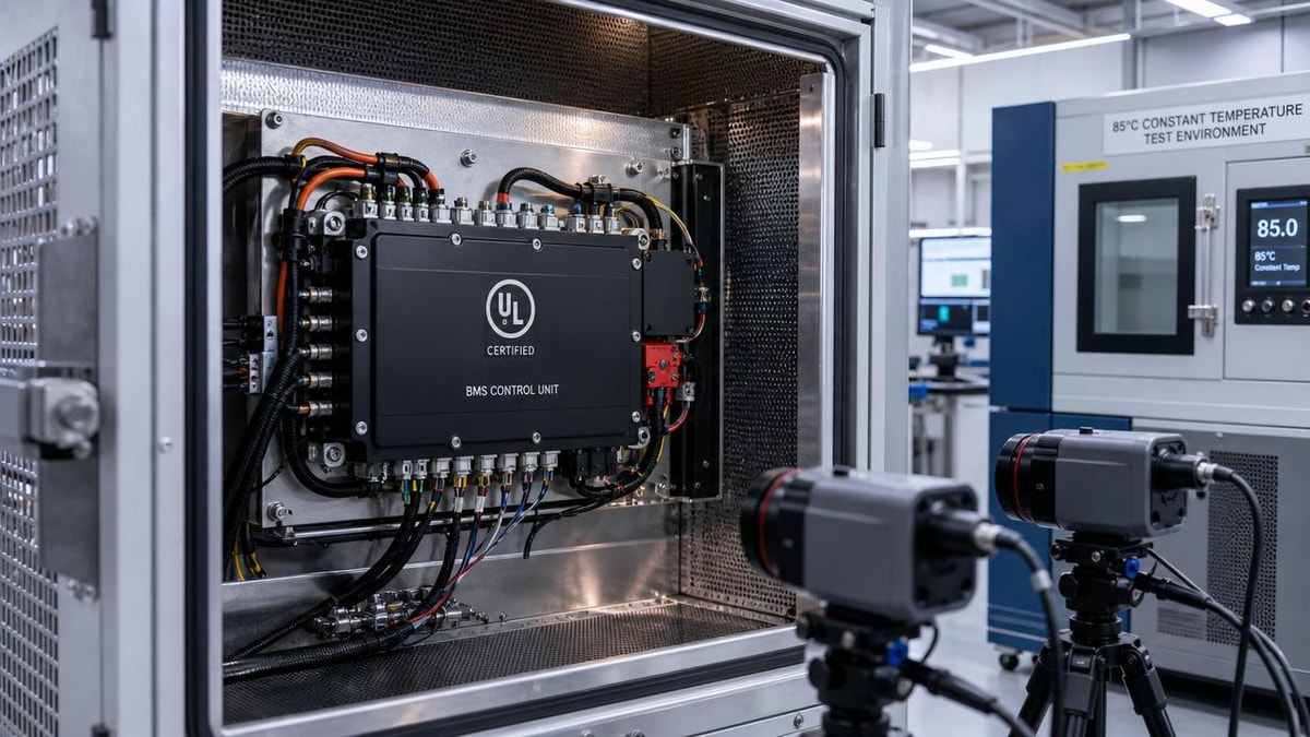 UL 9540A Ed.4 Enforces 85°C Thermal Runaway Propagation Testing for EV BMS/EMS