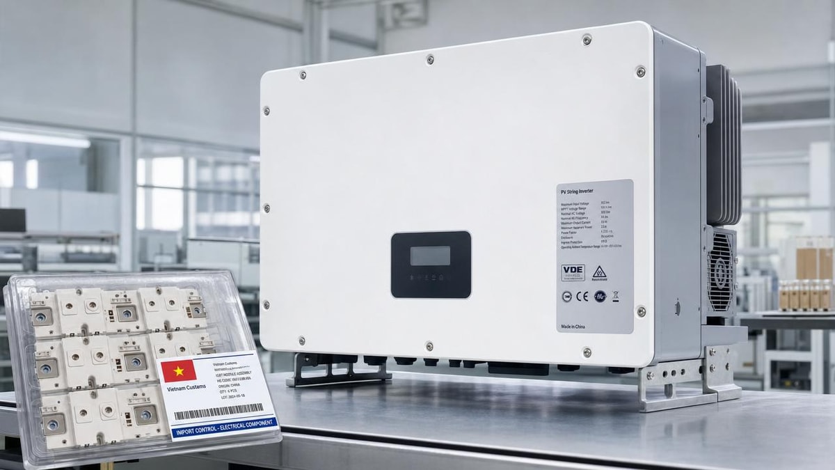 Vietnam Imposes AD Duties on Chinese String Inverters from May 4, 2026