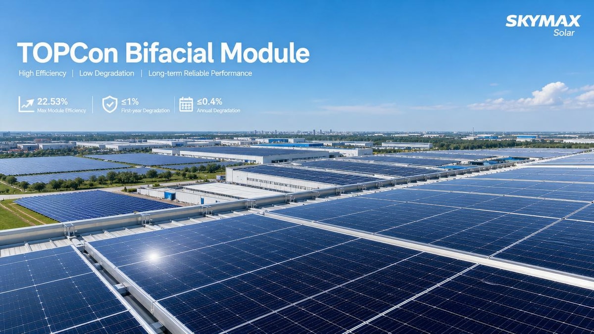 How to Compare Wholesale TOPCon Solar Panels for Better Long-Term Yield