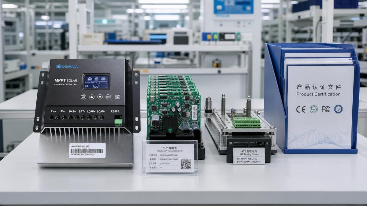What to Check Before Choosing an MPPT Charge Controller Factory