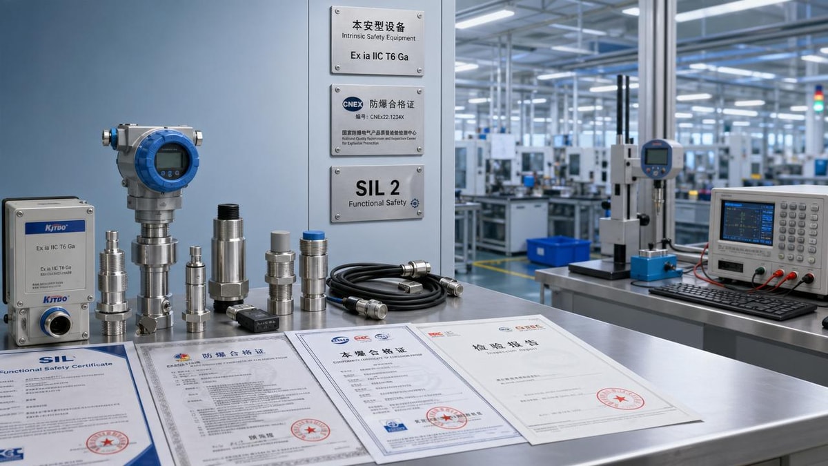Intrinsically Safe Sensors Factory Guide: How to Verify Certifications Before You Order