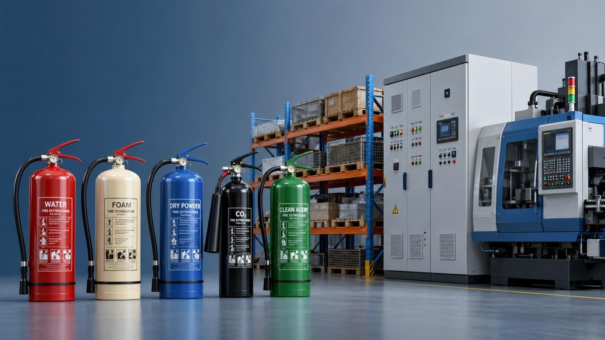 Industrial Fire Extinguisher Wholesale: Which Types Fit Different Sites Best
