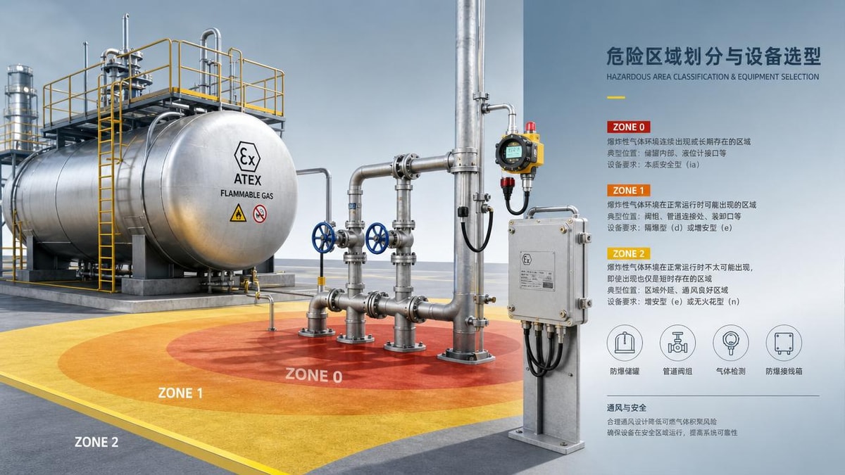 ATEX Zone 0/1/2 Classification Data: A Practical Guide for Site Planning