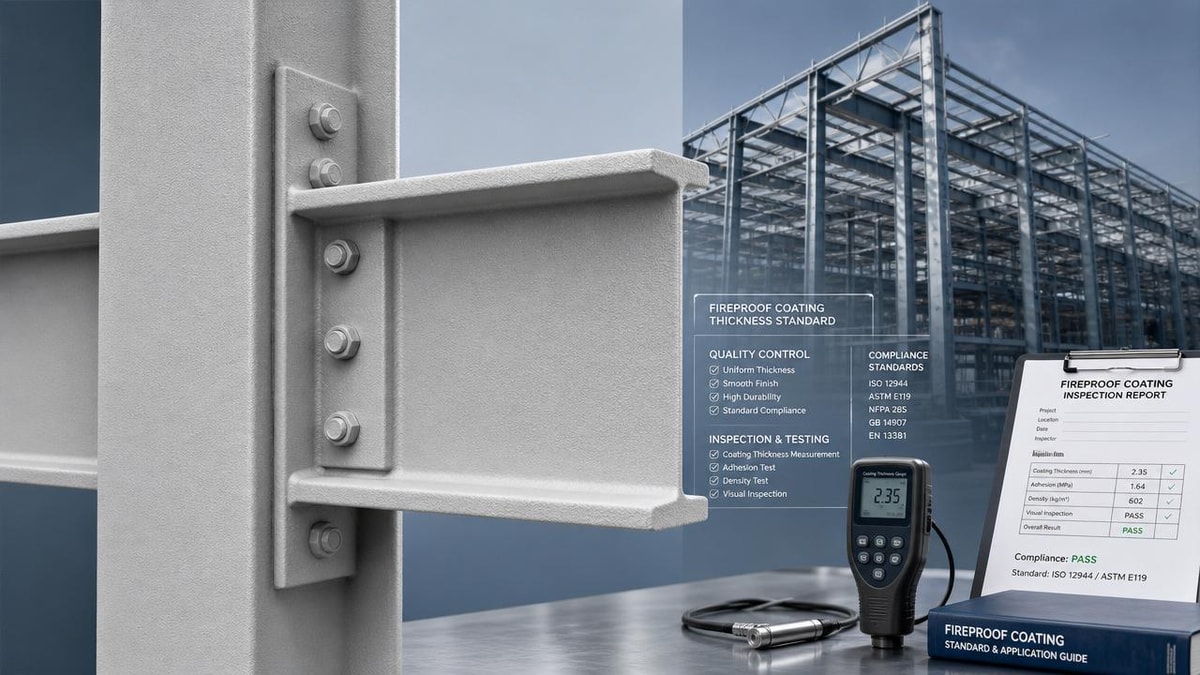 Fireproof Coating Thickness Benchmarks for Steel: Common Spec Mistakes to Avoid