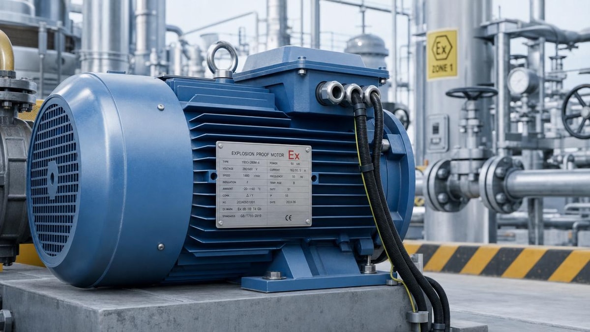 Explosion Proof Motor Temperature Class: How to Match T-Ratings to Hazardous Areas