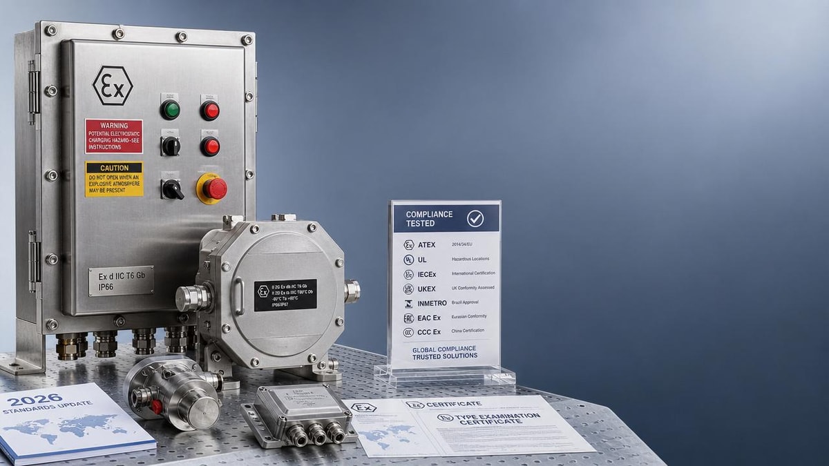 New ATEX and UL Standards Update: What May Affect Product Approval in 2026