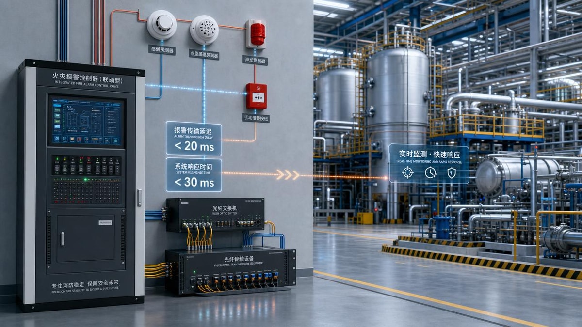 Industrial Fire Alarm Network Latency: When Delay Starts to Impact Real Response